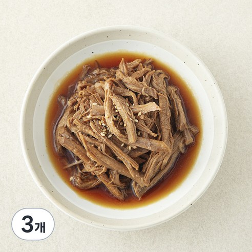 집반찬연구소 소고기 장조림, 150g, 3개