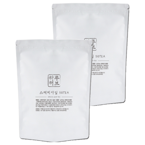 하루허브 스테비아잎차 대용량, 1g, 50개입, 2개