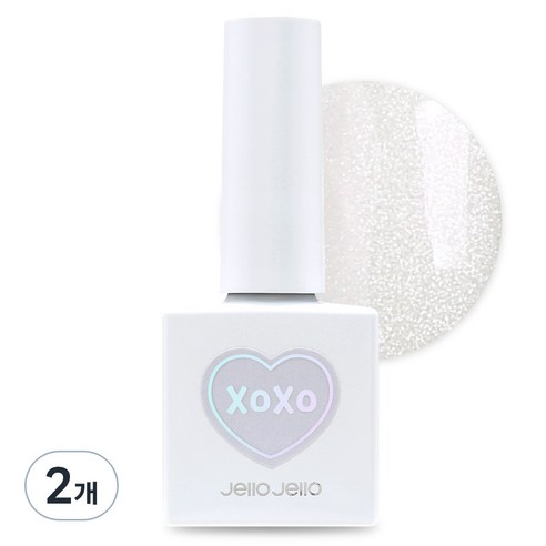 젤로젤로 XOXO 컬렉션 자석젤, JM-01 쉬머리베일, 2개, 10ml