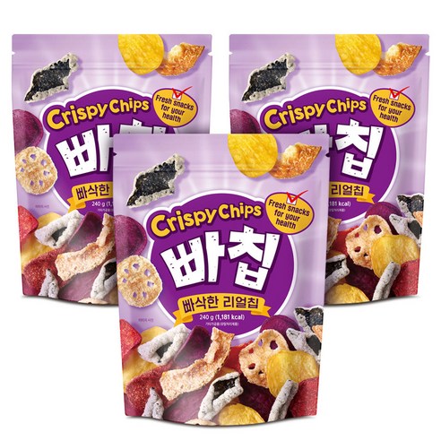 빠칩, 3개, 240g