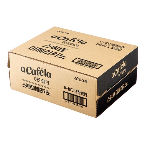 빙그레의 감미로운 아카페라 아메리카노로 하루를 상쾌하게 시작하세요.