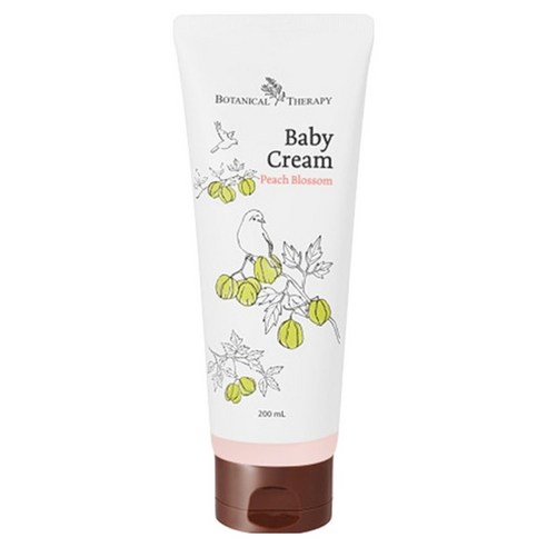 보타니컬테라피 베이비크림 피치블로썸, 200ml, 1개