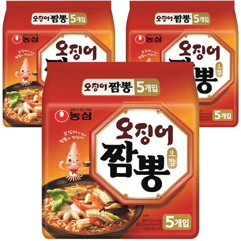 농심 오징어짬뽕, 15개