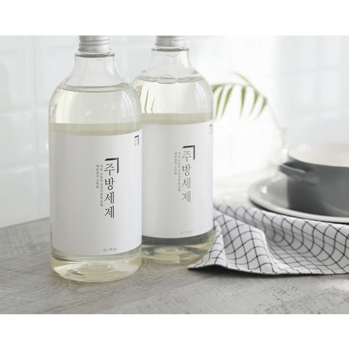 깨끗하고 상쾌한 주방을 위한 살림백서 주방세제 자몽향