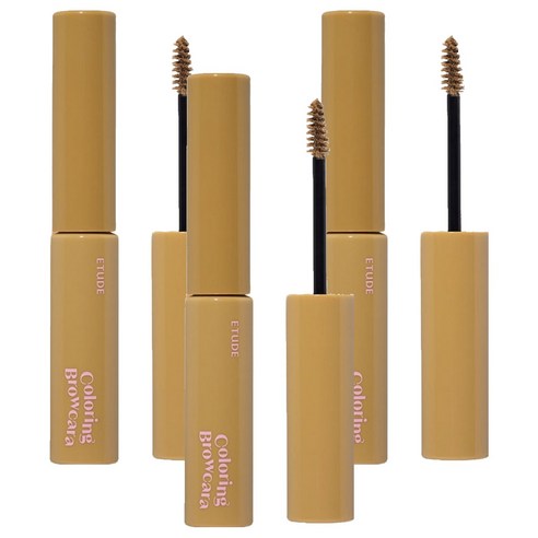 에뛰드 NEW 드로잉 아이즈 컬러링 브라우카라 6g, 4호 라이트 브라운, 3개