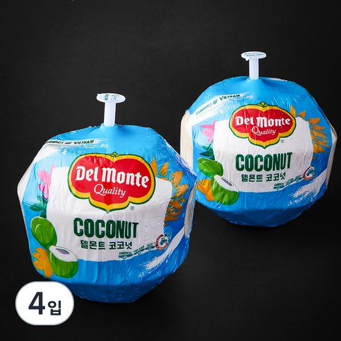 델몬트 점보 영코코넛, 900g, 4입