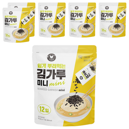 만전김 쉽게 뿌려먹는 김가루 미니, 5g, 72개