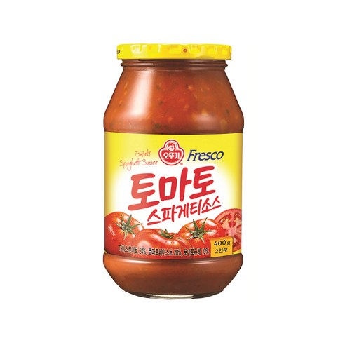오뚜기 프레스코 토마토 스파게티소스, 400g, 1개