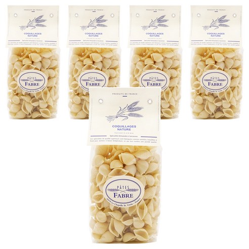 빠뜨 파브르 콘길리에 내추럴 파스타, 250g, 5개