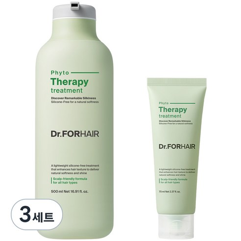 닥터포헤어 피토테라피 헤어트리트먼트 500ml + 70ml, 1세트