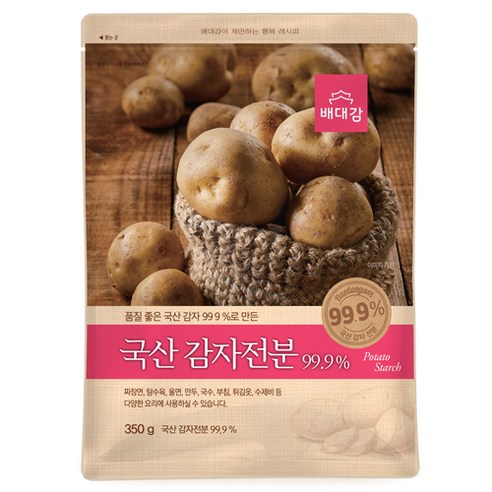 전분가루 배대감 국산 감자전분, 350g, 1개 Best Top5