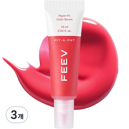 피브 컬러 세럼 블러셔 10ml, 피터패트, 3개