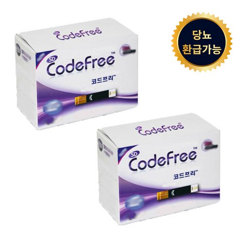 SD코드프리 혈당시험지, 50개입, 2개