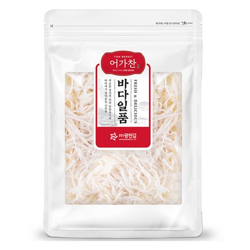 어가찬 백진미채, 400g, 4개