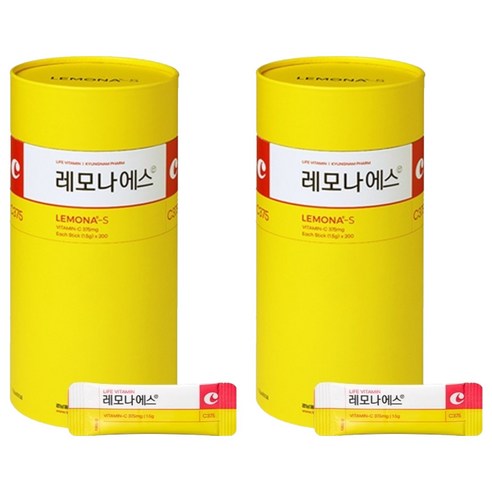 레모나 에스산 비타민C 200포, 300g, 2개