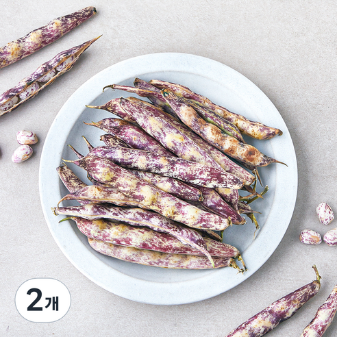 국내산 호랑이 콩, 500g, 2개