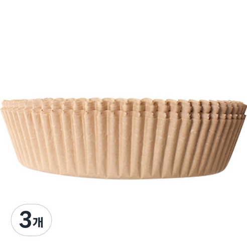 스타 에어프라이어용 종이호일 원형, 3개