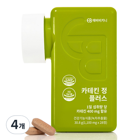 에버비키니 카테킨 정 플러스 30.8g, 28정, 4개