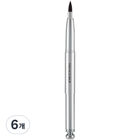 더페이스샵 원터치 립 브러쉬, 혼합색상, 6개