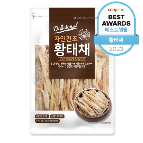 해맑은푸드 황태채, 400g, 1개