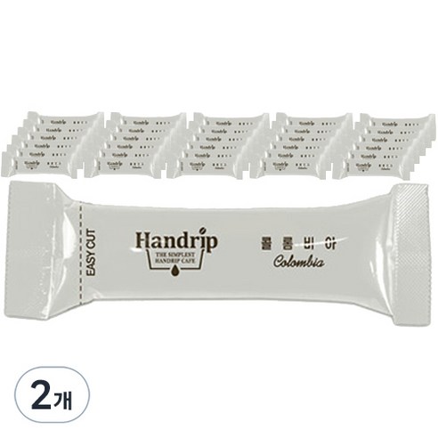 핸드립 분쇄원두커피 콜롬비아 수프리모, 10g, 60개입, 2개