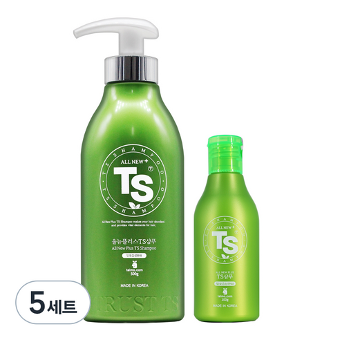 TS 올뉴플러스 샴푸 500g + 100g, 5세트