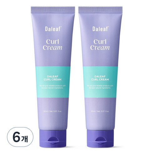 달리프 글램 컬크림, 150ml, 6개