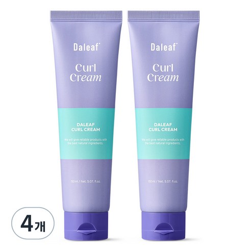 달리프 글램 컬크림, 150ml, 4개