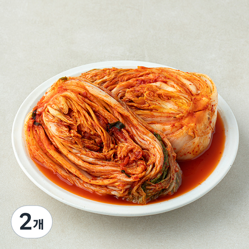한울 포기김치, 3kg, 2개