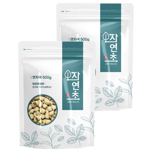 거피 연자육, 500g, 2개