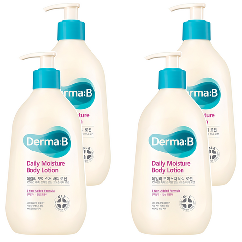 더마비 데일리 모이스처 바디로션, 400ml, 4개
