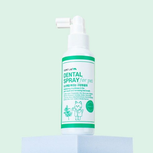 간편하게 칙칙! 리스펫랩 뿌리는 치약으로 댕냥이 구강 건강 지키세요!