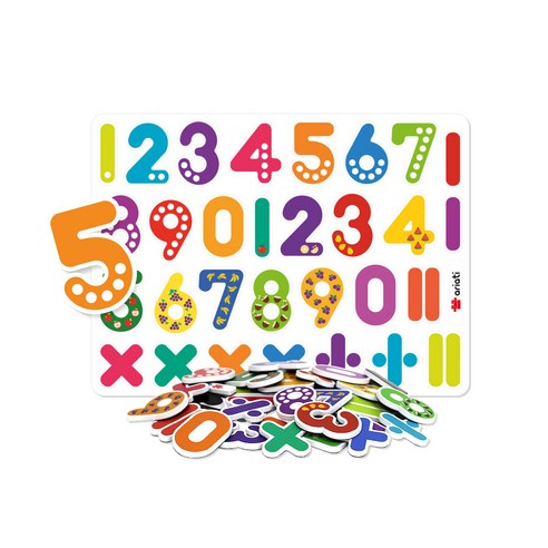 아리아띠 숫자 자석 퍼즐, 30피스, 1개 
퍼즐/큐브/피젯토이