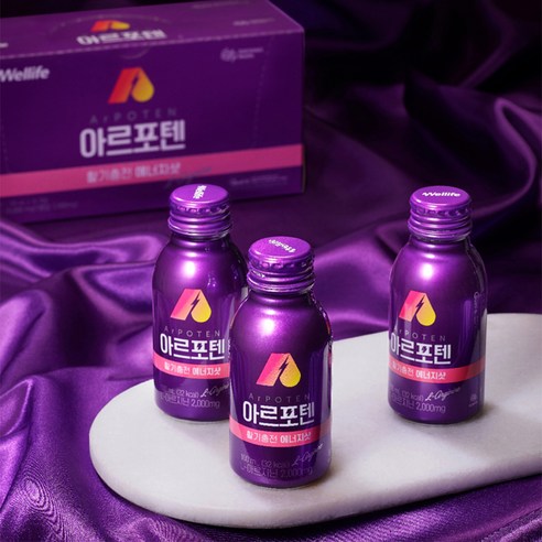 아르기닌으로 채우는 건강한 활력, 대상웰라이프 아르포텐 에너지샷