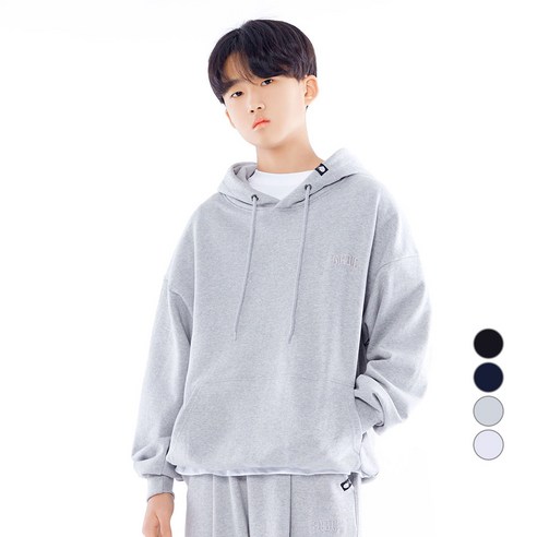 國中 時尚 男孩 女孩 普通 服裝 上衣 兜帽 T恤 國中