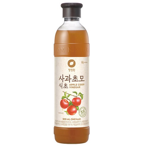 청정원 사과초모 식초, 900ml, 2개