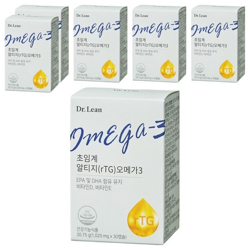 닥터린 초임계 rTG(알티지) 오메가 3