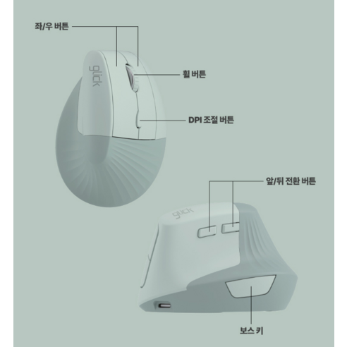 손목 건강과 업무 효율성을 동시에, 지클릭커 오피스프로 OP50