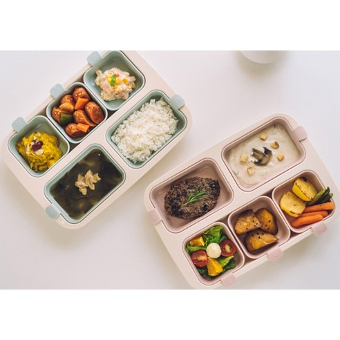 균형 잡힌 식단을 위한 스마트한 선택, 네스틱 원플레이트 유아식판