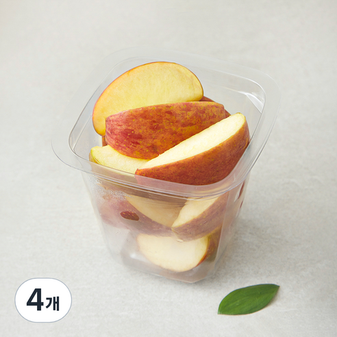 농협 과일친구들 컵 사과, 180g, 4개
