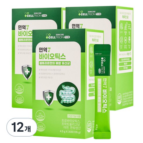 이너랩 면역7 바이오틱스 유산균, 135g, 12개