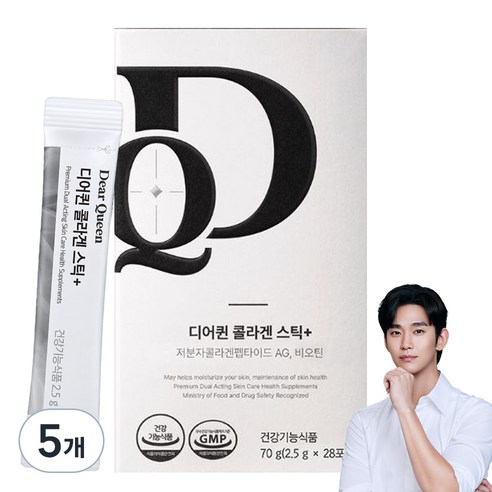 프롬바이오 디어퀸 콜라겐 스틱 플러스 28p, 70g, 5개