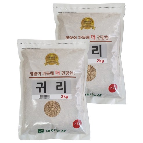 대한농산 귀리, 2kg, 2개