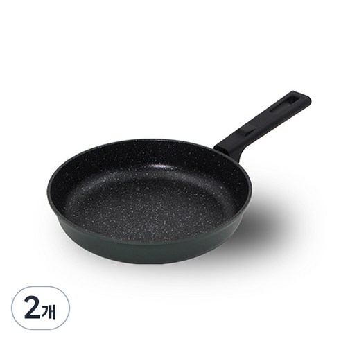 키친아트 쿠킹파파 마블코팅 프라이팬, 26cm, 2개