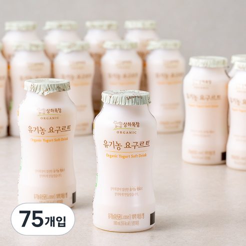상하목장 마시는 유기농 요구르트, 100ml, 15개입, 5개