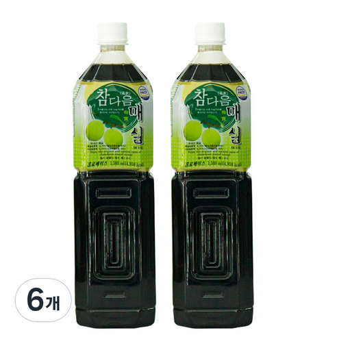 파낙스 참다음 매실, 1.5L, 6개