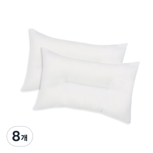 마음마음 빨아쓰는 구름 경추 베개솜, 화이트, 8개