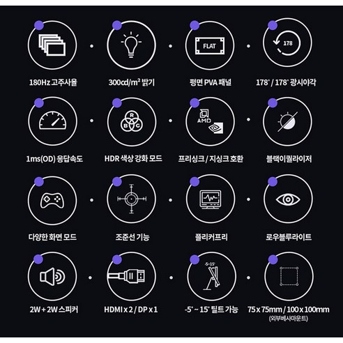 인터픽셀 모니터와 함께 차원이 다른 몰입감을 경험하세요.