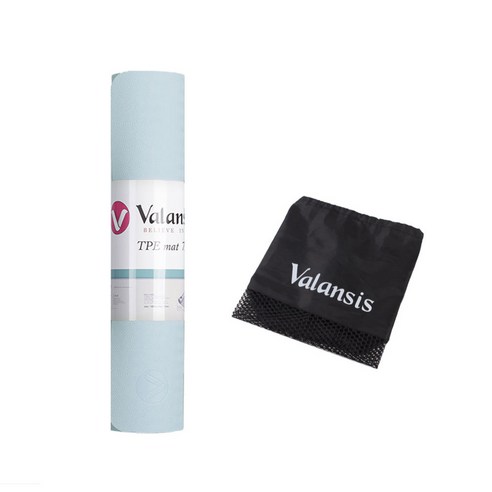 밸런시스 TPE 매트 + 가방, 베이비블루, 1세트