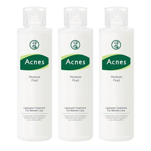 아크네스 모이스처 플루이드, 150ml, 3개
